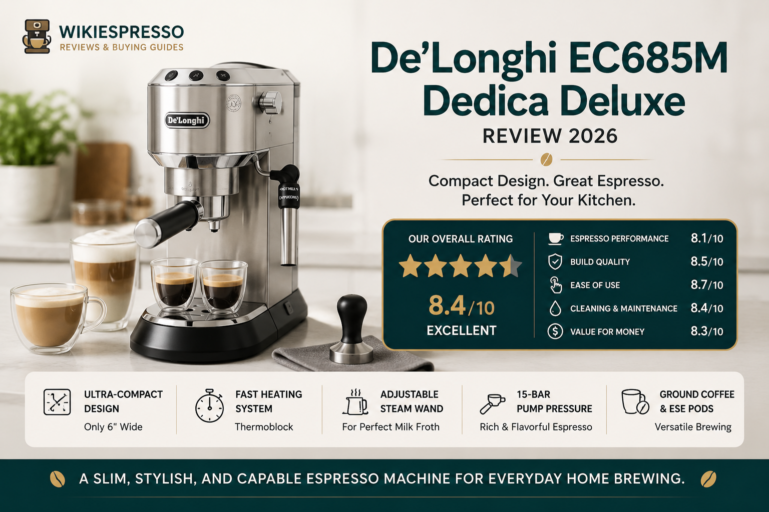 De’Longhi EC685M Dedica Deluxe Review 2026: Is It Still Worth Buying?